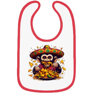 Discover Cinco de Mayo Monkey Bibs