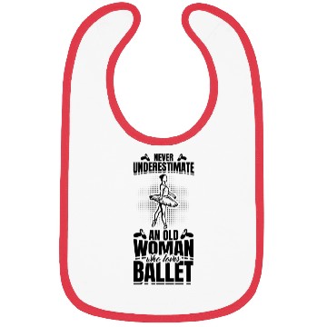 Discover Ballet Grandma Bibs