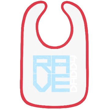 Discover Rave Daddy EDM Techno Music Raver Party Festival Bibs