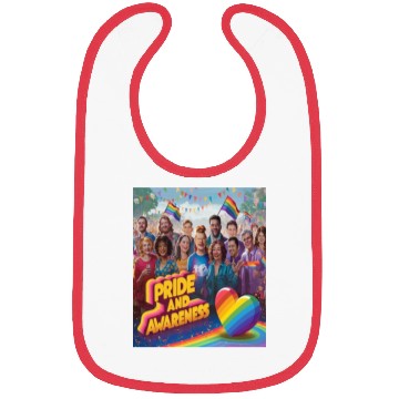 Discover LGBTQ Pride and Awareness Designs illustration Bibs