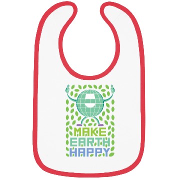 Discover Make Earth Happy Bibs