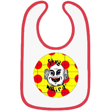Discover Stay Weird Bibs