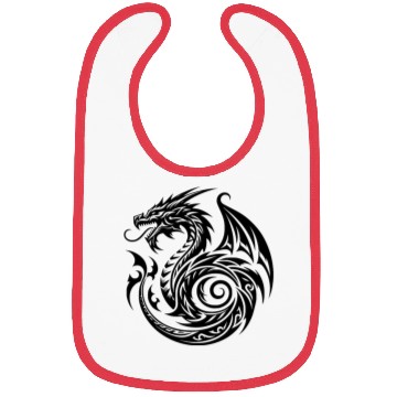 Discover Wild Scaly Vintager Dragon With Wings Bibs