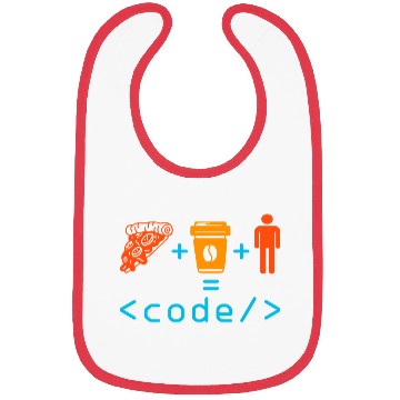 Discover Programmer Coder Computer Nerd Geek Coding Funny Bibs