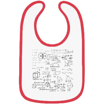 Discover math pattern Bibs