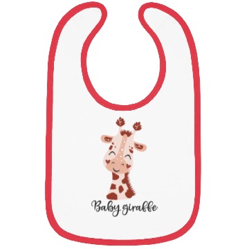 Discover Baby Giraffe Bibs