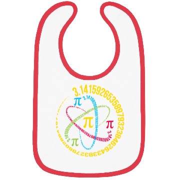 Discover Atom PI Math Science 3.14 PI Day Bibs