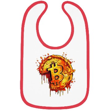 Discover Bitcoin Pizza Day Funny Crypto Currency Trading Bibs