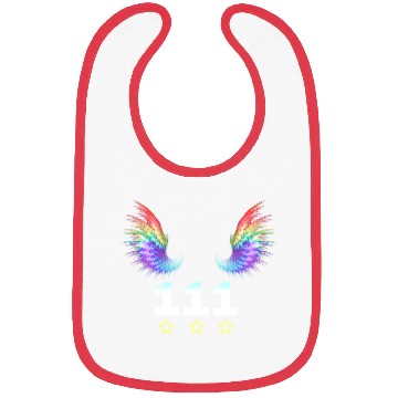 Discover 111 Angel Number pattern Bibs