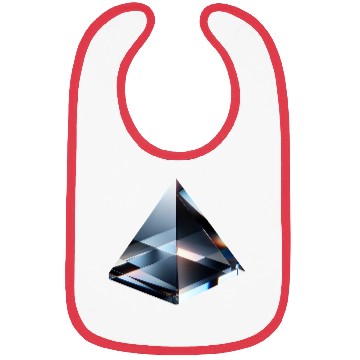 Discover Reflective Glass Pyramid Bibs