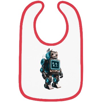 Discover OG AI Robot Art Bibs