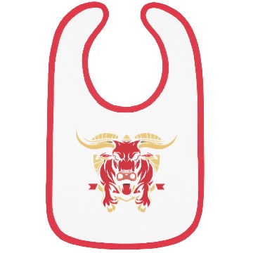Discover Saint Fermin bulls running Bibs design