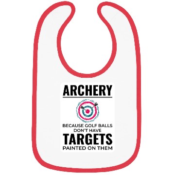 Discover Archery Targets Archer Bullseye Shooting Sport Bibs