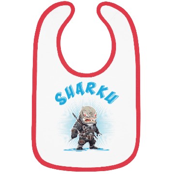 Discover Chibi Sharku Warrior Bibs