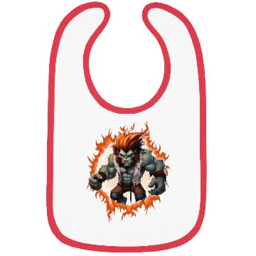 Discover Zombie King Gorilla Bibs