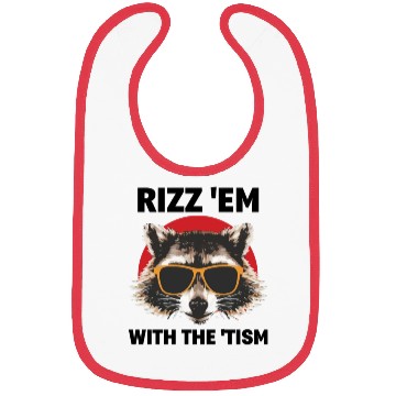 Discover Rizz God: Autism Awareness Opossum Bibs