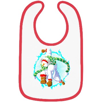 Discover The Snowman Is Ready For Attack Bibs