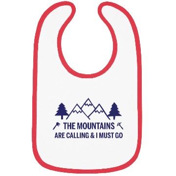 Discover The Mountains are Calling and I Must Go Bibs
