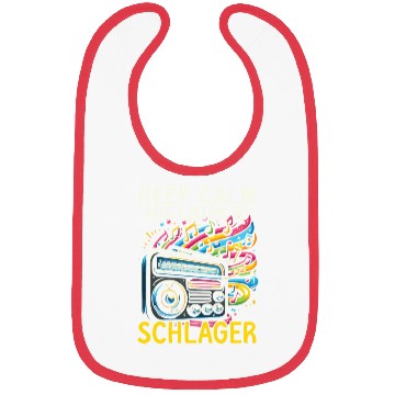 Discover German Schlager Singer Germany Music Lover Bibs