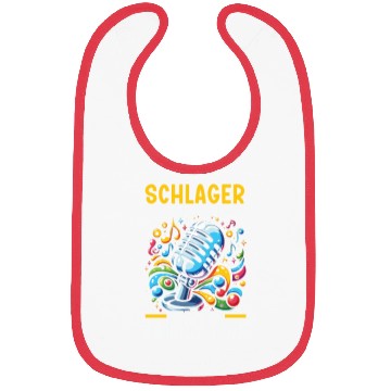 Discover German Schlager Singer Germany Music Lover Bibs
