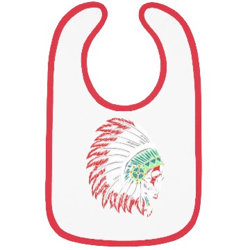 Discover Indigenous Native American Skull Skull Head Bibs
