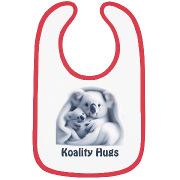 Discover Mama Koala & Joey: Koality Snuggling in Blanket Bibs