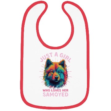 Discover Colorful Samoyed Bibs