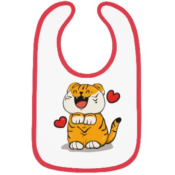 Discover 49Happy Puppy Tiger Bibs