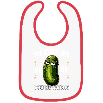 Discover Pickle Lover Funny Pickle Dill pickle Pickled Bibs