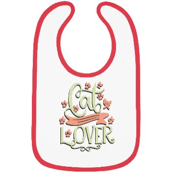 Discover Cat Lover design Bibs