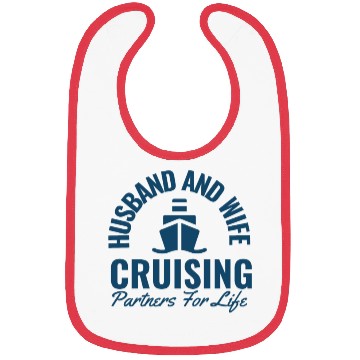 Discover Husband And Wife Cruising Partners For Life Bibs