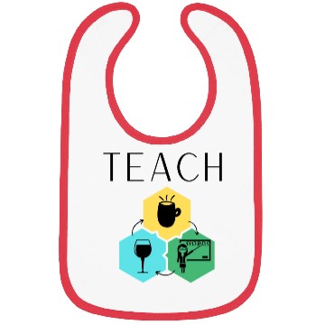 Discover From Coffee to Chalk to Wine: A Teacher's Journey Bibs
