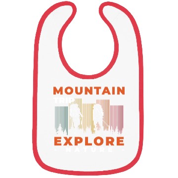 Discover Mountaineering Nature Lover Trekking Alps Bibs
