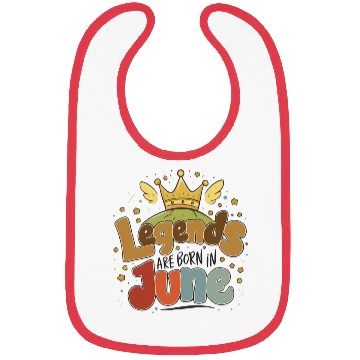 Discover Legends are born in June Bibs