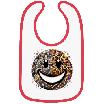Discover Smiling Bling Graphic Bibs