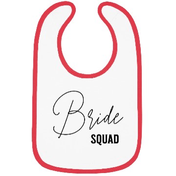 Discover Bride Squad Bibs