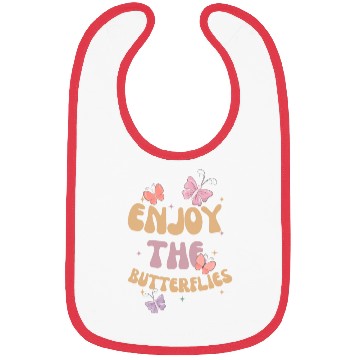 Discover Enjoy The Butterflies Bibs