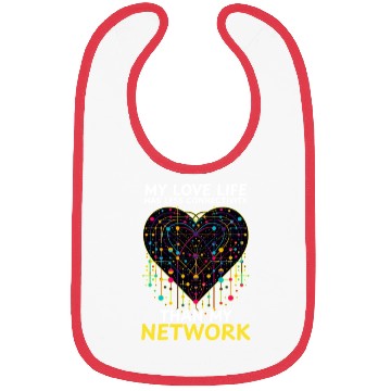Discover Network Engineering Love Less Connectivity Network Bibs