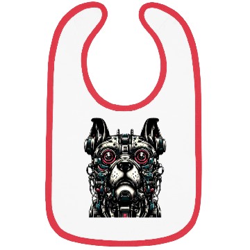 Discover Steampunk Robot Dog Bibs