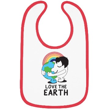 Discover Love the earth, climate change Bibs