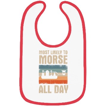 Discover Morse Code ham radio operator Bibs