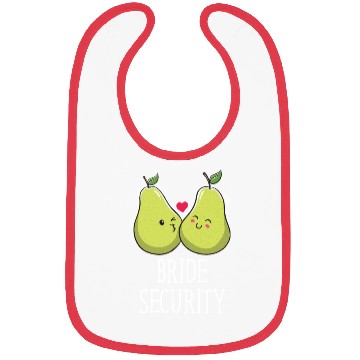 Discover Bride Security Funny Wedding Little Ring Bear Bibs
