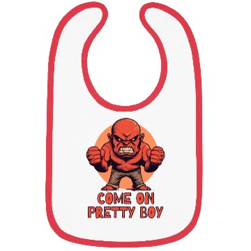 Discover Come On Pretty Boy - Grim Fighter Bibs