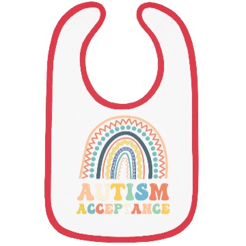 Discover Acceptance Special Education Teacher Funny Bibs