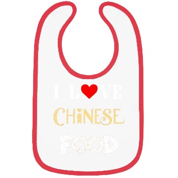 Discover I Love Chinese Food Bibs
