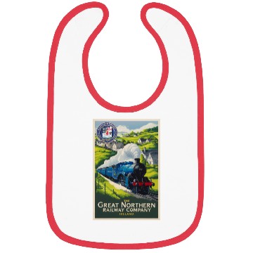 Discover Great Northern Railway Company Ireland Bibs