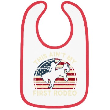Discover Aint My First Rodeo Funny Western Horse Riding Bibs