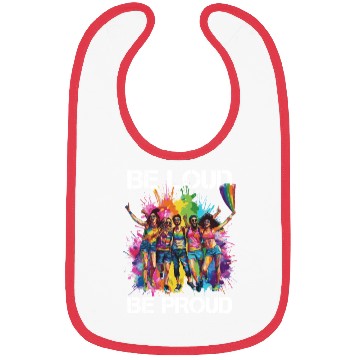 Discover Rainbow Connection Embrace ,Happy Pride Bibs