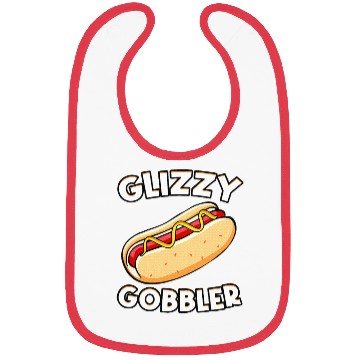 Discover Hot Dog Glizzy Gobbler Number One Gladiator Bibs