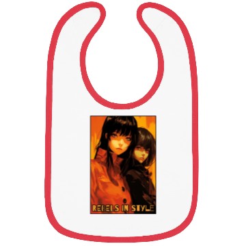 Discover Rebels in Style: Anime Girls Bibs